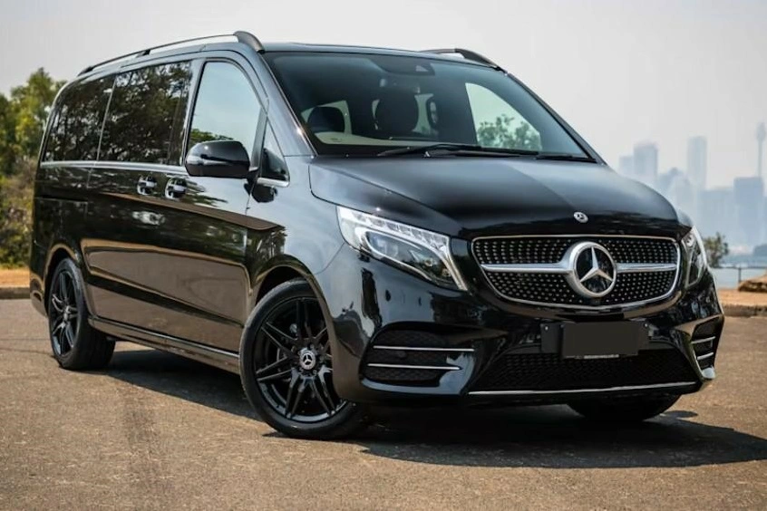 Mercedes V-Class chauffeur vehicle in Melbourne
